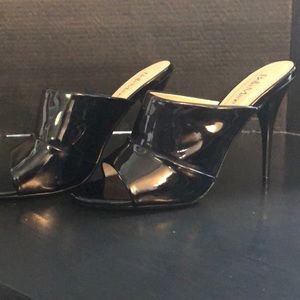 Black heels